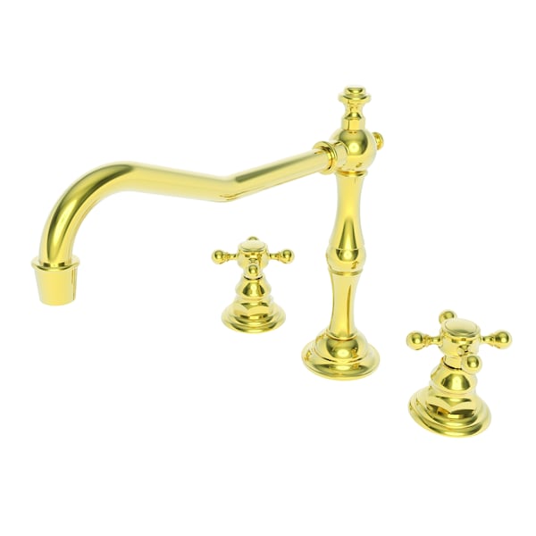 Newport Brass Kitchen Faucet in Forever Brass (Pvd) 942-01 - main